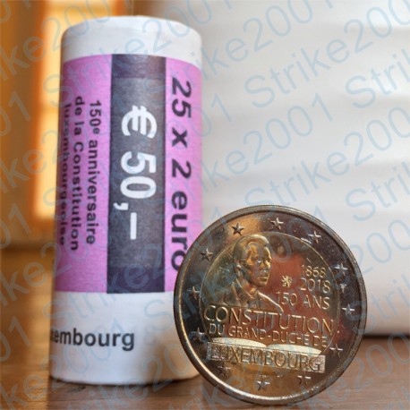 Lussemburgo - 2€ Comm. 2018 FDC Costituzione