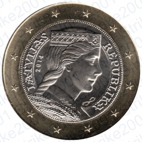 Lettonia 2014 - 1€ FDC