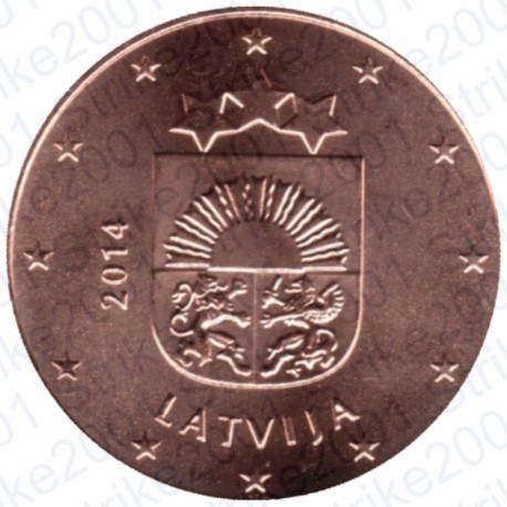 Lettonia 2014 - 2 Cent. FDC