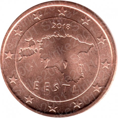 Estonia 2018 - 1 Cent. FDC