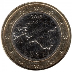 Estonia 2018 - 1 € FDC
