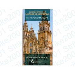 Spagna - 2€ Comm. 2018 FS Santiago de Compostela in Folder