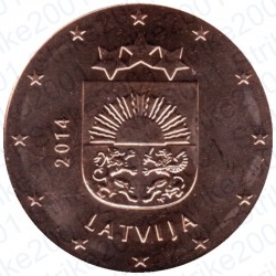 Lettonia 2014 - 5 Cent. FDC