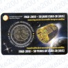 Belgio - 2€ Comm. 2018 FDC 50° lancio satellite ESRO-2B (Olanda) in Folder