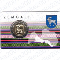 Lettonia - 2€ Comm. 2018 FDC Zemgale Folder