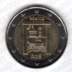 Malta - 2€ Comm. 2018 FDC Patrimonio Culturale