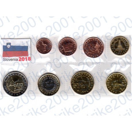 Slovenia - Blister 2018 FDC