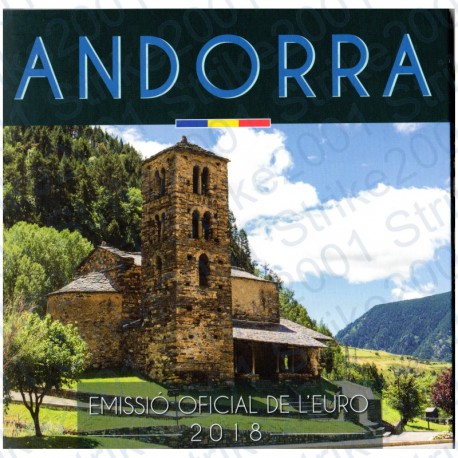 Andorra - Divisionale Ufficiale 2018 FDC