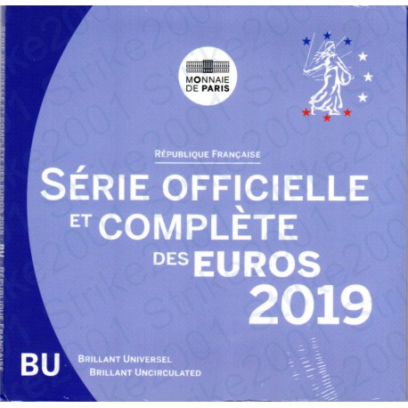 Francia - Divisionale Ufficiale 2019 FDC