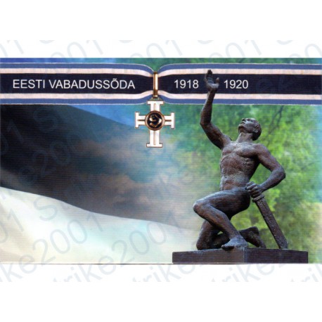 Estonia - 2€ Comm. 2018 FDC Forze della Difesa