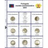 Kit Foglio 2,5 - 5 - 7,5 Euro Comm. Portogallo 2018