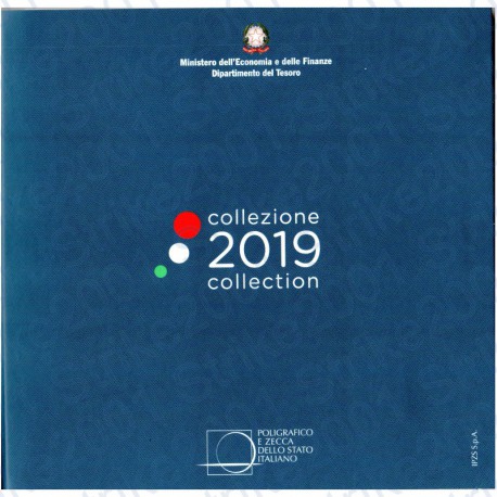Italia - Divisionale Ufficiale 2019 FDC 8 Valori