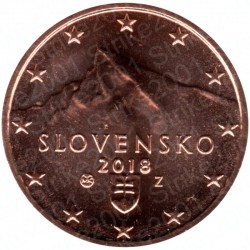 Slovacchia 2018 - 2 Cent. FDC