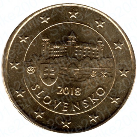 Slovacchia 2018 - 50 Cent. FDC