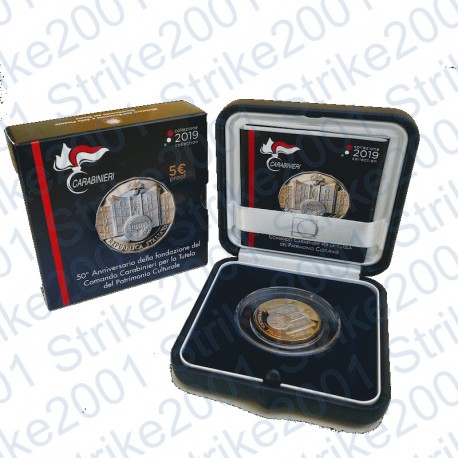 Italia - 5€ Comm. 2019 FS 50° Fondazione Carabinieri