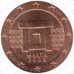 Malta 2008 - 1 Cent. FDC