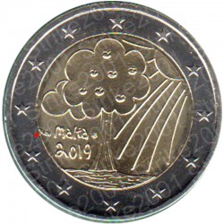 Malta - 2€ Comm. 2019 FDC Natura e Ambiente - Cornucopia