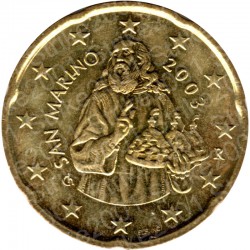 San Marino 2003 - 20 Cent. FDC