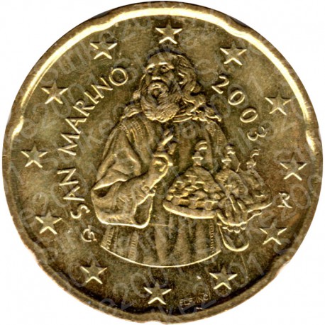 San Marino 2003 - 20 Cent. FDC