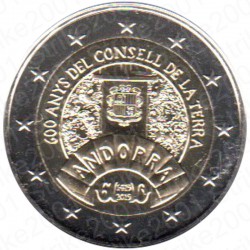 Andorra - 2€ Comm. 2019 FDC Consell de la Terra