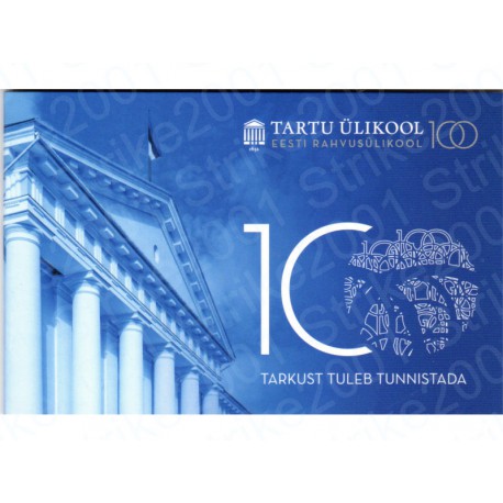 Estonia - 2€ Comm. 2019 FDC Università di Tartu