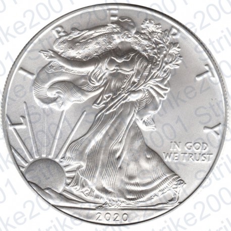 America - 1 Dollaro Argento Liberty Oncia 2020 FDC