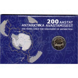 Estonia - 2€ Comm. 2020 FDC 200° Scoperta Antartide