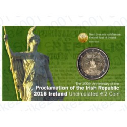 Irlanda - 2€ Comm. 2016 FDC Rivolta di Pasqua in Folder