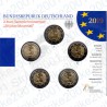 Germania - 2€ Comm. 5 Zecche 2019 FOLDER FDC Caduta Muro Berlino