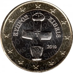 Cipro 2019 - 1€ FDC