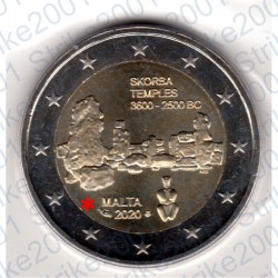 Malta - 2€ Comm. 2020 FDC Templi Skorba - Cornucopia