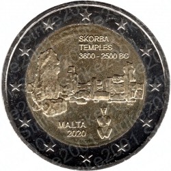 Malta - 2€ Comm. 2020 FDC Templi Skorba