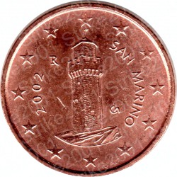 San Marino 2002 - 1 Cent. FDC