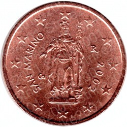 San Marino 2002 - 2 Cent. FDC