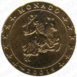 Monaco 2001 - 20 Cent. FDC
