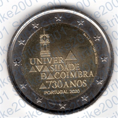 Portogallo - 2€ Comm. 2020 FDC Università Coimbra