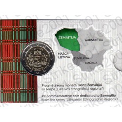 Lituania - 2€ Comm. 2019 FDC Samogiziain Folder