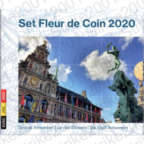 Belgio - Divisionale Ufficiale 2020 FDC