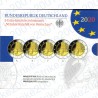 Germania - 2€ Comm. 5 Zecche 2020 FOLDER FS Varsavia