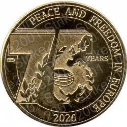 Belgio - 2,5€ 2020 FDC Pace e Libertà