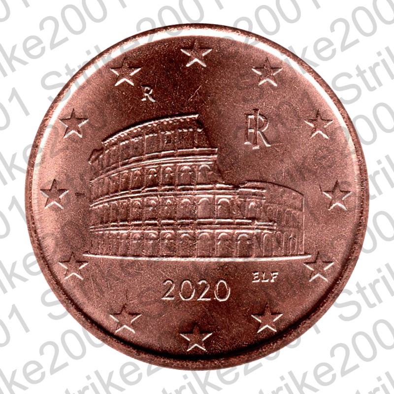 Italia 5 cent. 2020 FDC