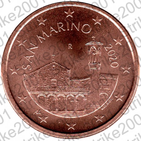 San Marino 2020 - 5 Cent. FDC