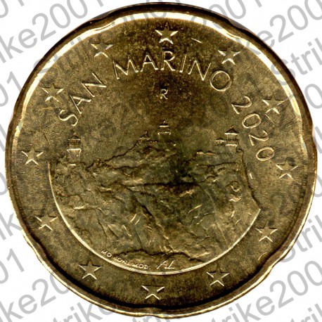 San Marino 2020 - 20 Cent. FDC