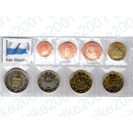 San Marino - Blister 2007 FDC
