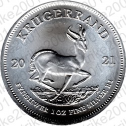 Sud Africa - 1 Oncia Argento 2021 FDC Krugerrand