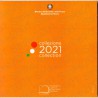 Italia - Divisionale Ufficiale 2021 FDC 8 Valori