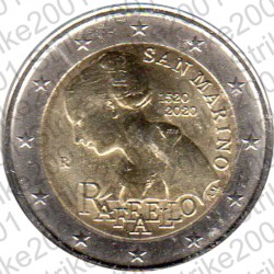 San Marino - 2€ Comm. 2020 FDC Raffaello senza folder