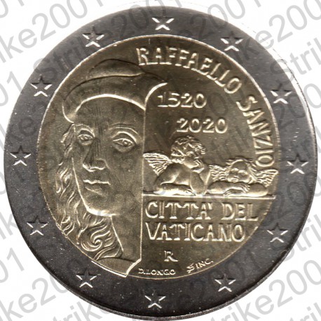 Vaticano - 2€ Comm. 2020 FDC 500° Raffaello Sanzio