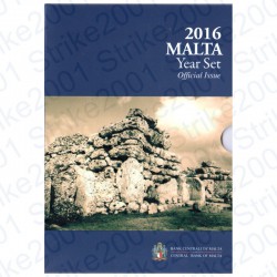 Malta - Divisionale Ufficiale 2016 Zecca F FDC