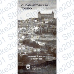 Spagna - 2€ Comm. 2021 FS Toledo in Folder
